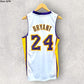 KOBE BRYANT LA LAKERS ADIDAS 2010 WHITE JERSEY