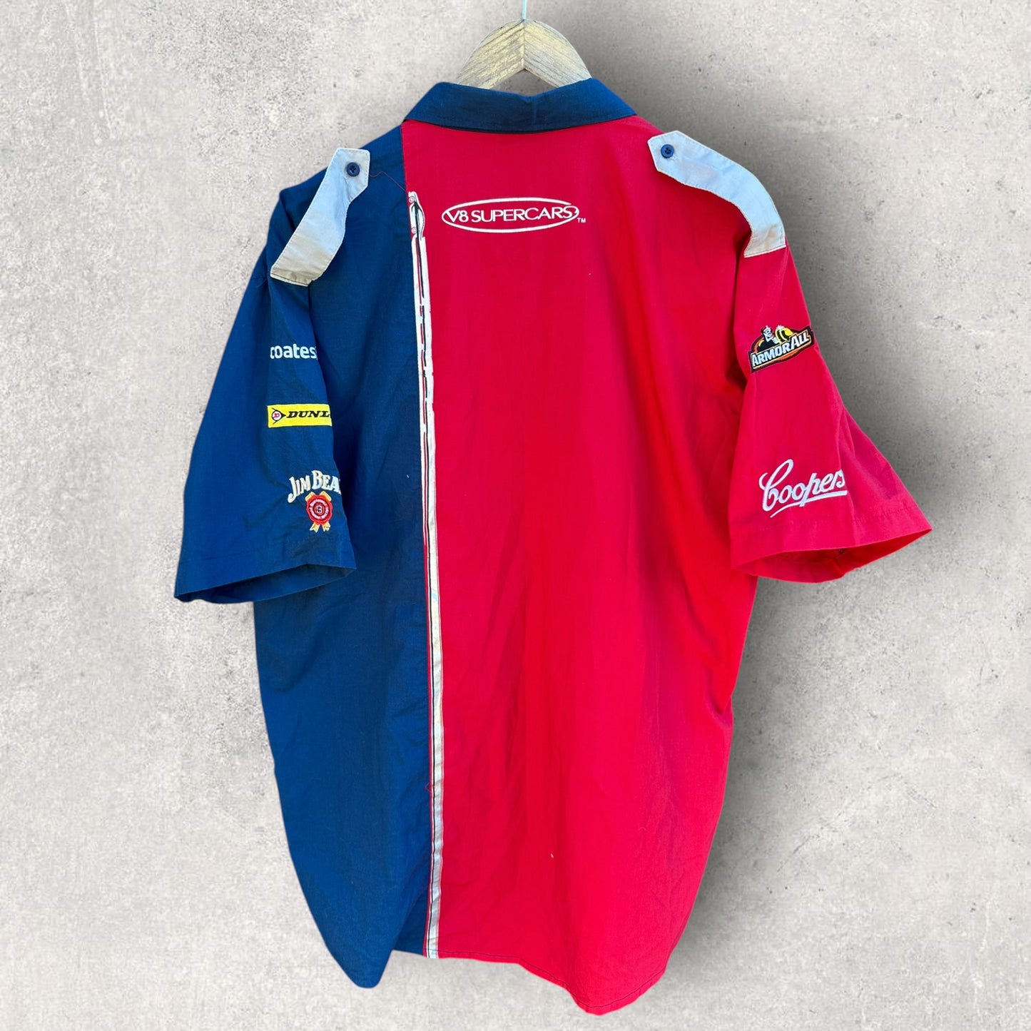 V8 Supercars Official Merchandise Mechanic Button Up Shirt