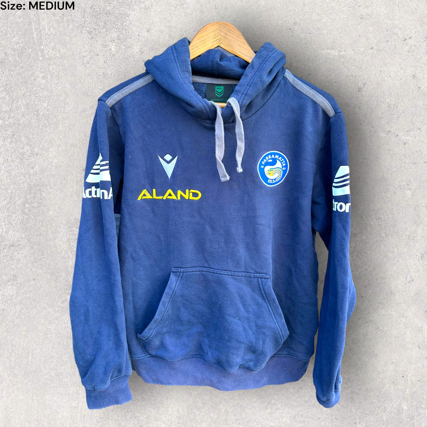 PARRAMATTA EELS MACRON HOODED JUMPER