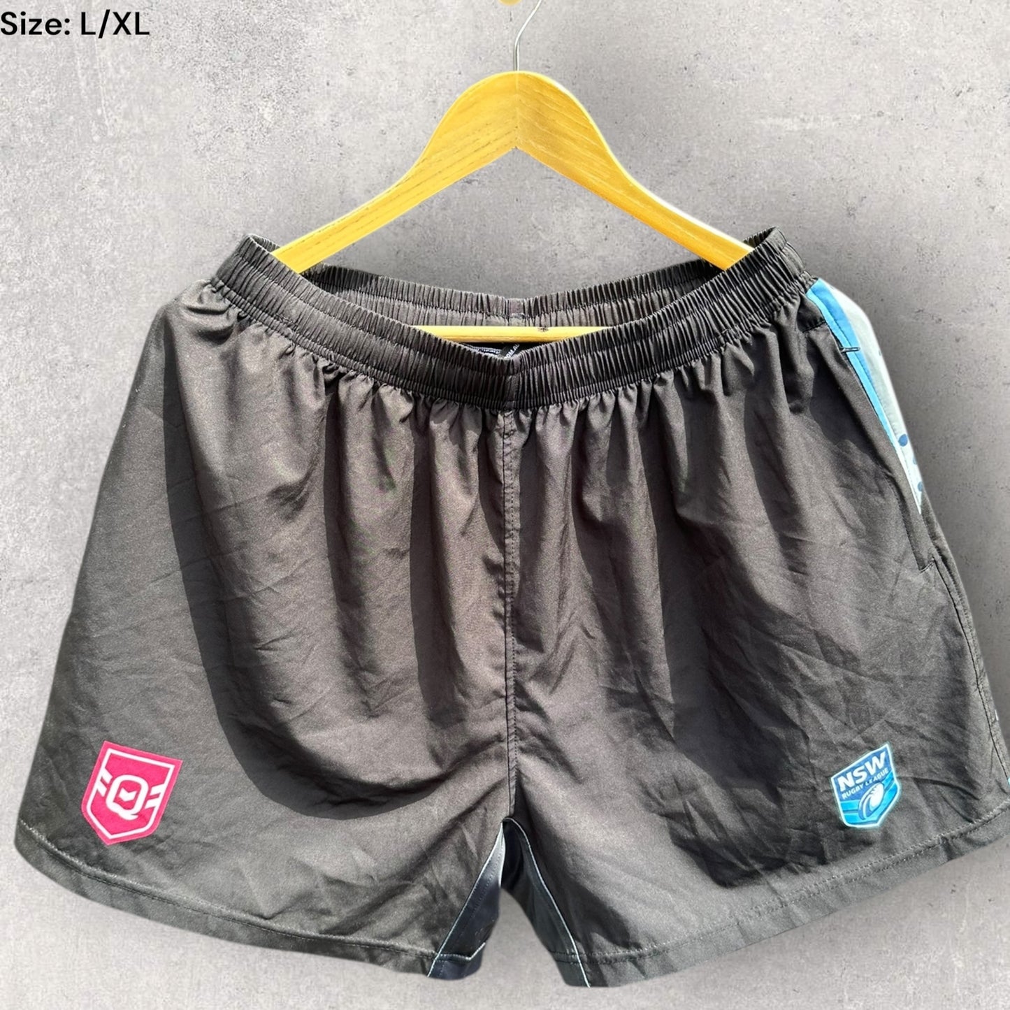 NSW KOORI VS QLD MURRI TRAINING SHORTS RUGBY LEAGUE