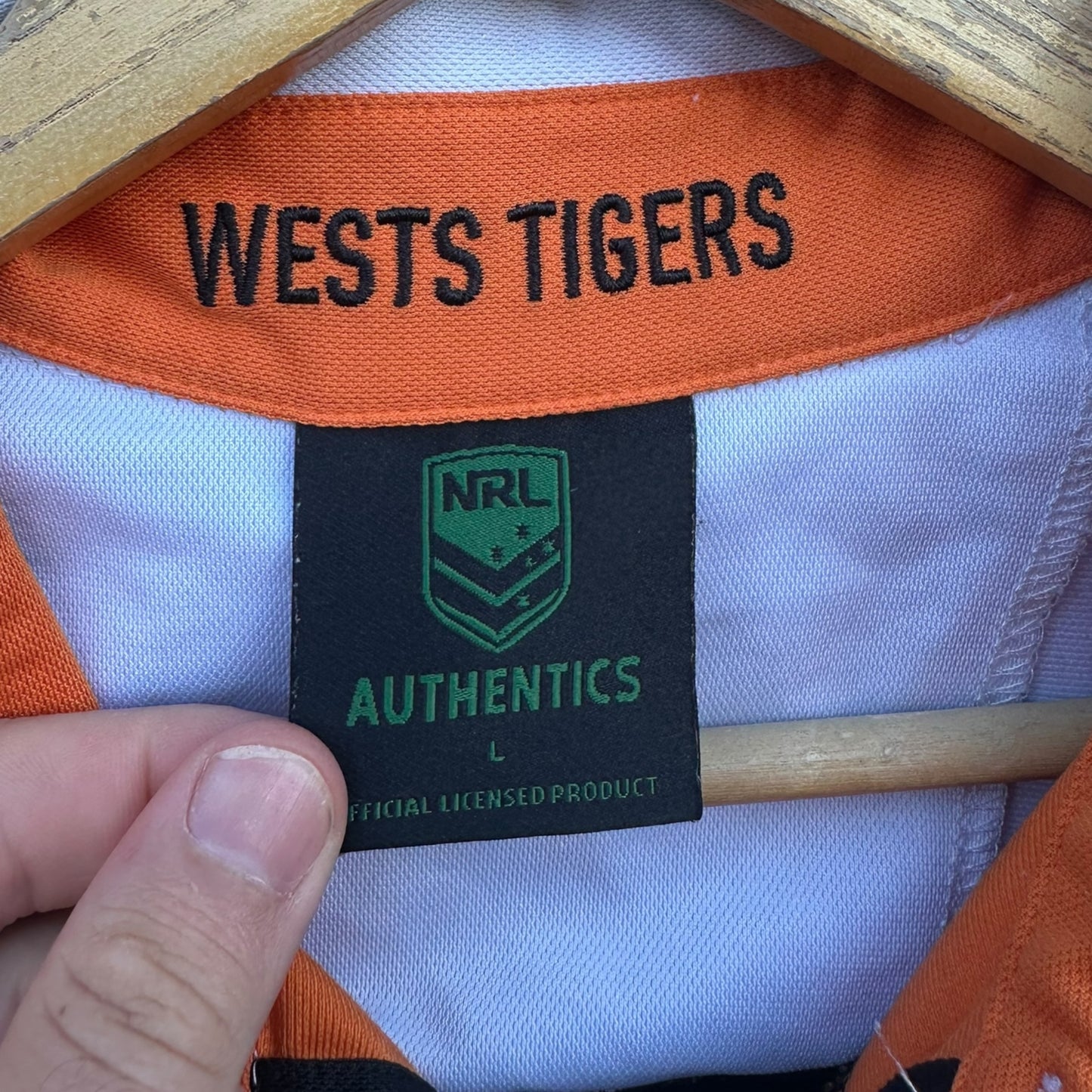 WESTS TIGERS ISC MEDIA POLO SHIRT