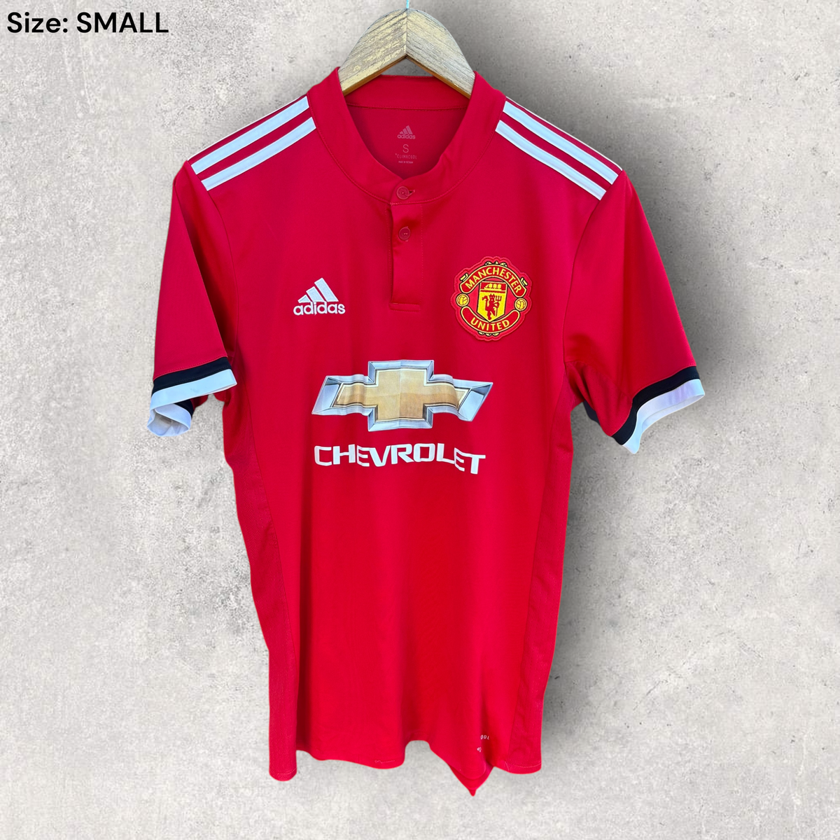 Manchester United 2017-2018 Adidas Home Red Football Jersey