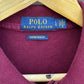 RALPH LAUREN POLO BURGUNDY SHORT SLEEVE POLO SHIRT