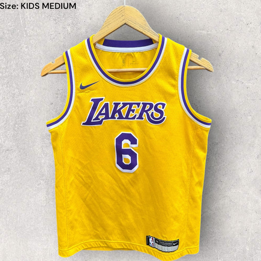 LEBRON JAMES LA LAKERS NIKE KIDS JERSEY