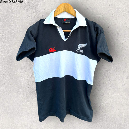 NEW ZEALAND ALL BLACKS VINTAGE CANTERBURY JERSEY