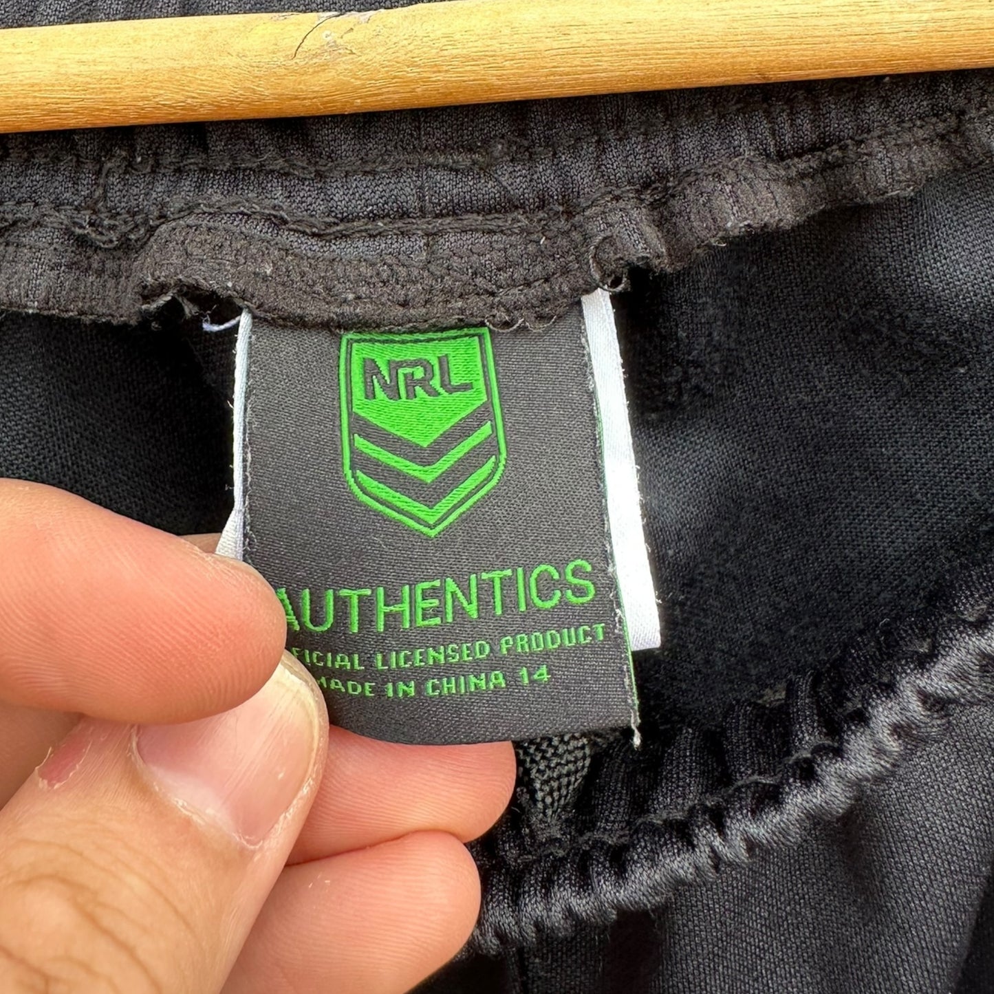 WESTS TIGERS NRLW TRACK PANTS 2023 ISSUED TO SOPHIE CURTAIN