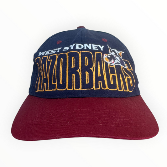 West Sydney Razorbacks Vintage NBL Two Tone Basketball Snap Back Hat