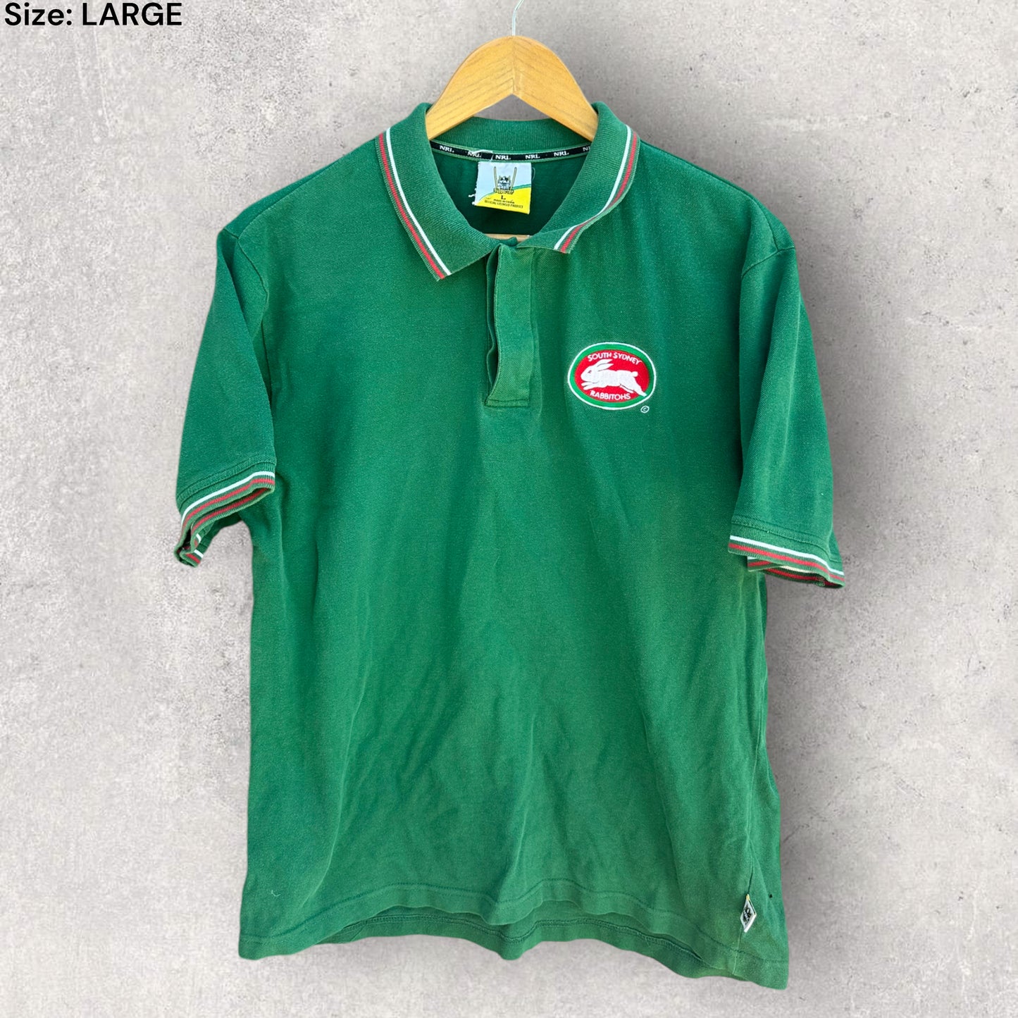 SOUTH SYDNEY RABBITOHS VINTAGE POLO SHIRT