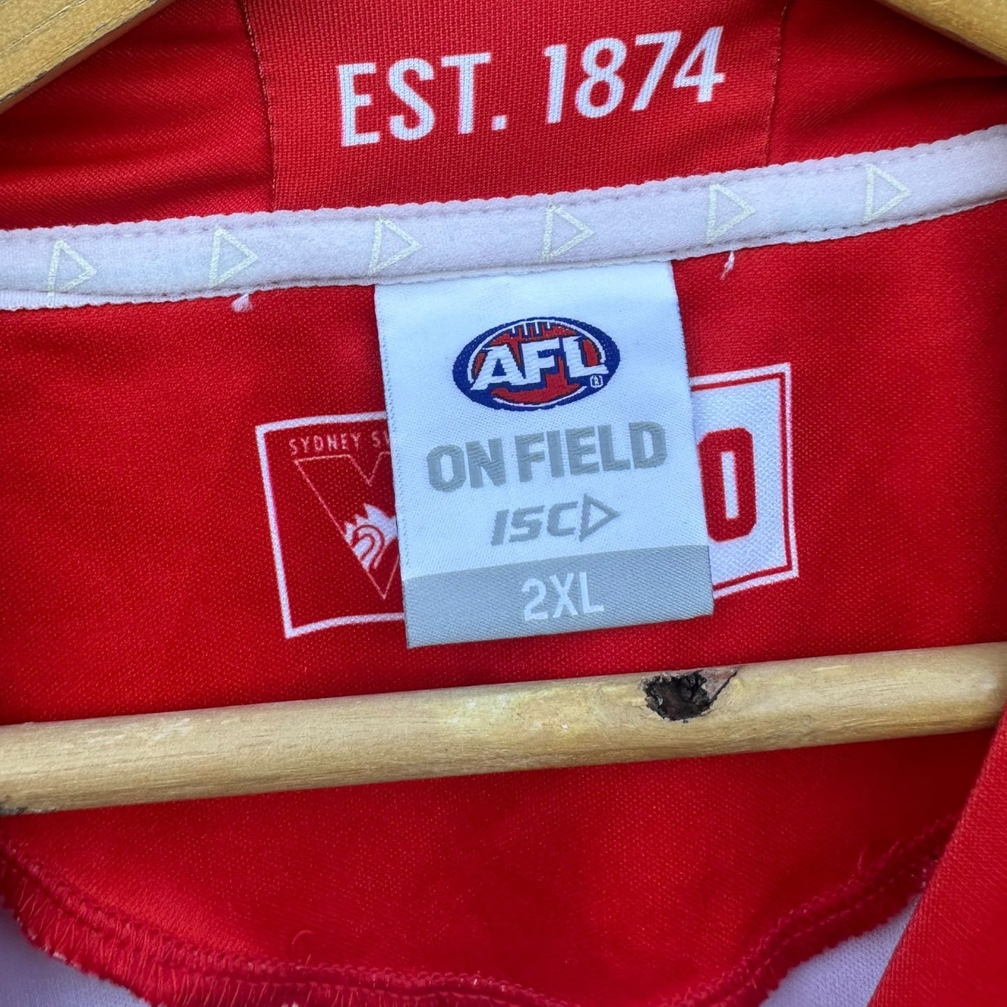 SYDNEY SWANS ISC 2020 ON FIELD GUERNSEY