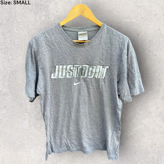NIKE VINTAGE “JUST DO IT” GREY T-SHIRT