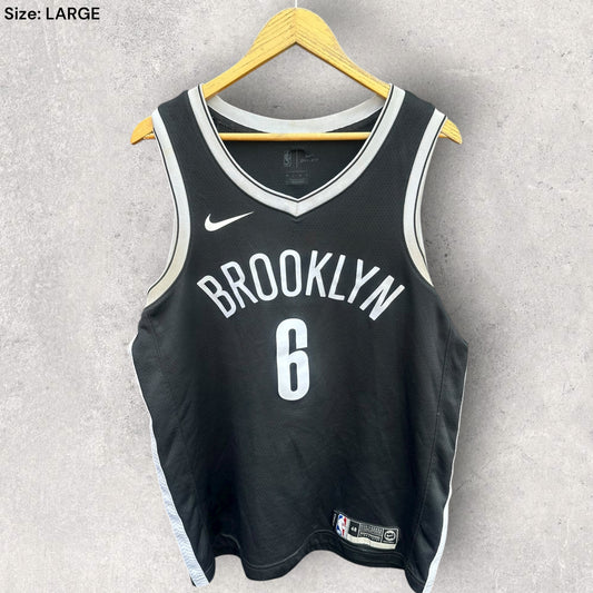 DEANDRE JORDAN BROOKLYN NETS NIKE NBA JERSEY
