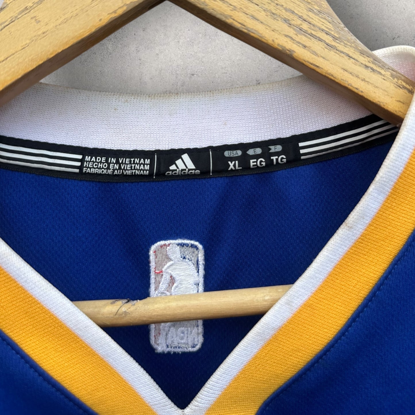 STEPH CURRY GOLDEN STATE WARRIORS 2016 ADIDAS NBA JERSEY