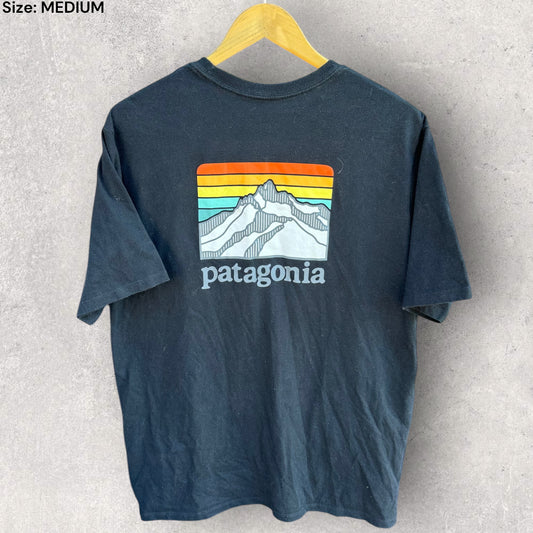 PATAGONIA BLACK SHORT SLEEVE SHIRT