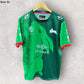 SOUTH SYDNEY RABBITOHS RUN OUT SHIRT PLAYER WORN + SIGNED BY LIAM KNIGHT