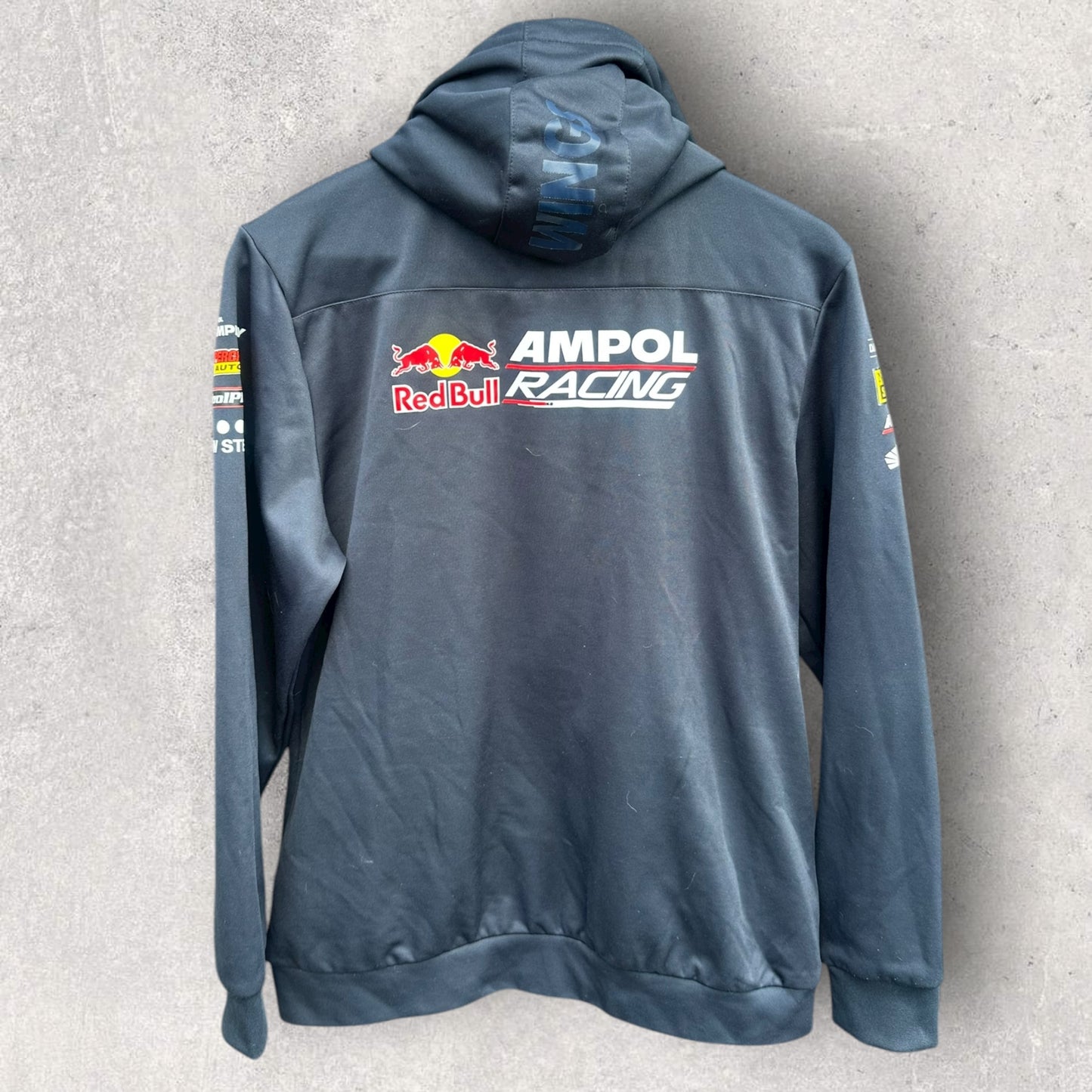 RED BULL AMPOL RACING FULL ZIP HOODED MOTORSPORT JACKET