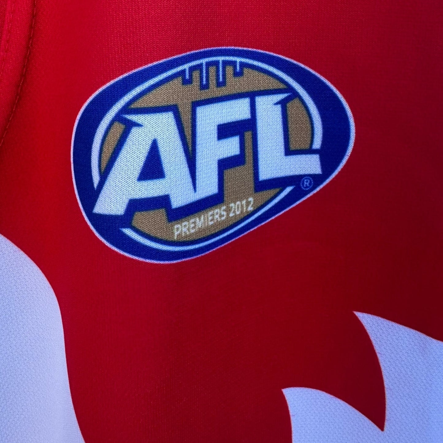 Sydney Swans 2012 Premiers ISC On field AFL Guernsey Jersey