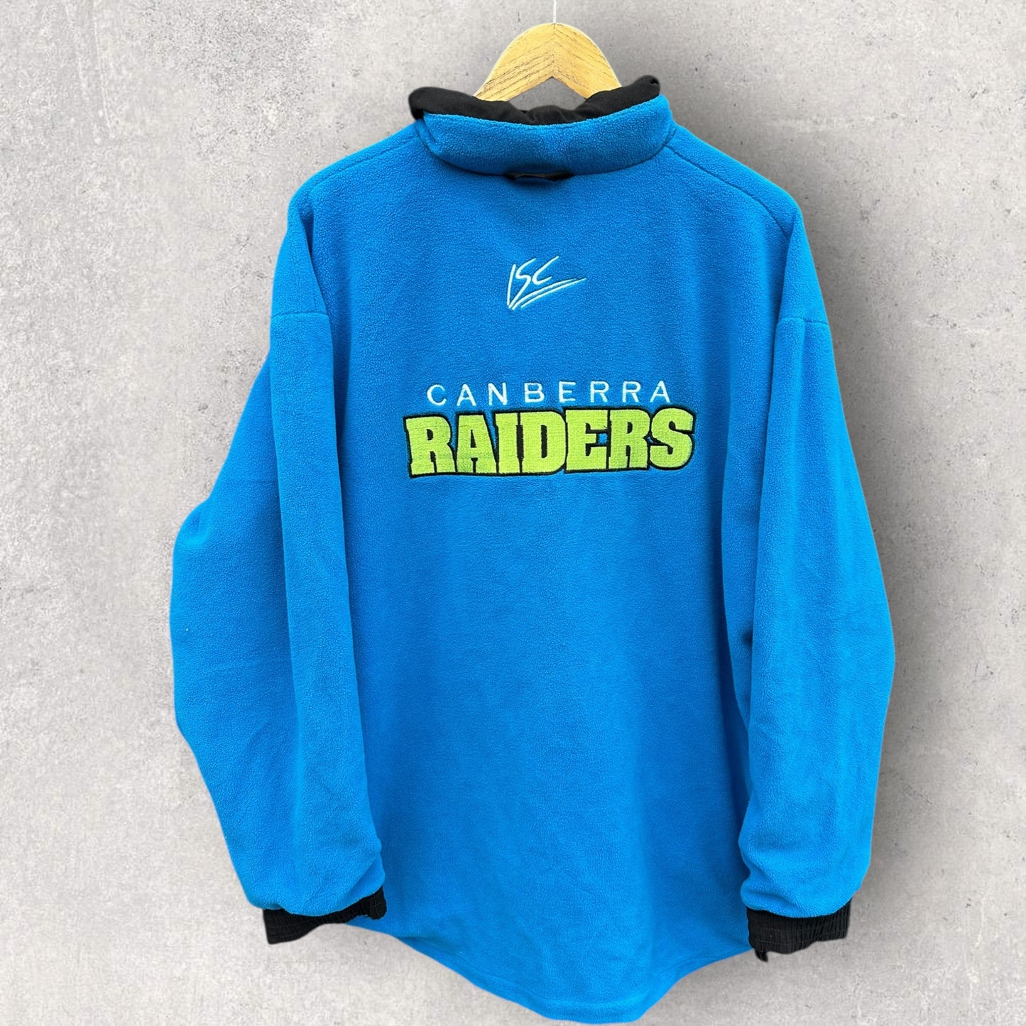 Canberra Raiders ISC Reverse Vintage Hooded NRL Jacket