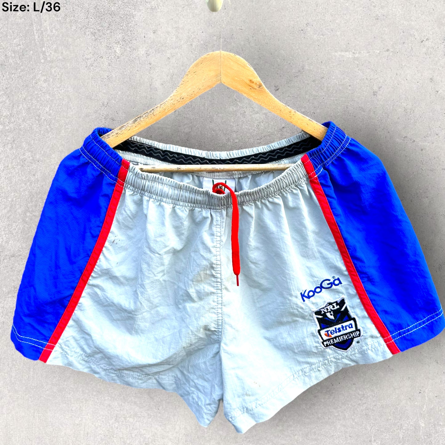 NEWCASTLE KNIGHTS MATCH WORN SHORTS