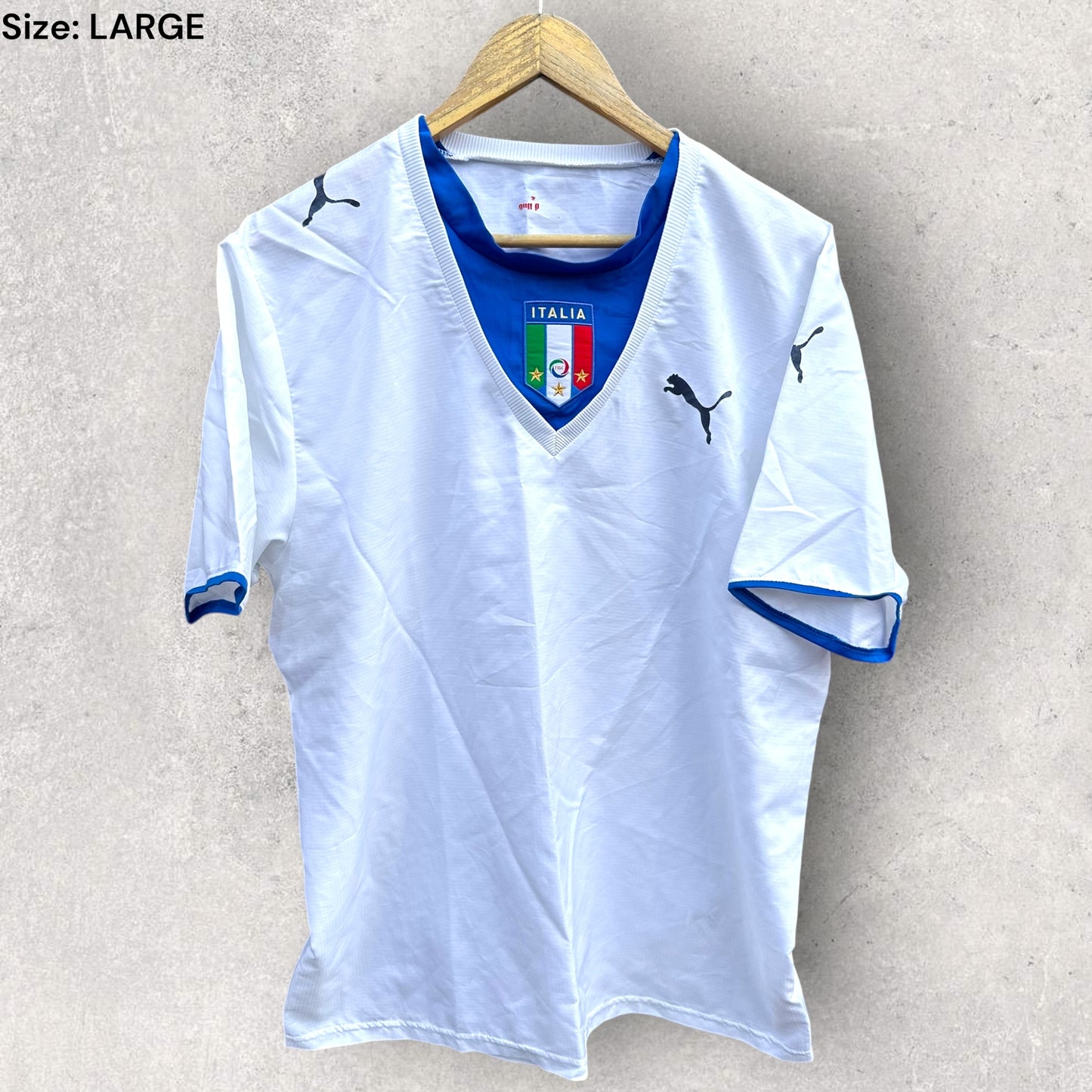 ITALY 2006 PUMA AWAY FOOTBALL JERSEY