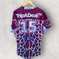 MANLY WARRINGAH SEA EAGLES 2020 AUCKLAND 9S MATCH WORN + SIGNED JERSEY ISSUED TO TANIELA PASEKA