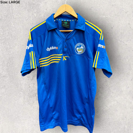 PARRAMATTA EELS PLAYER ISSUED MEDIA POLO