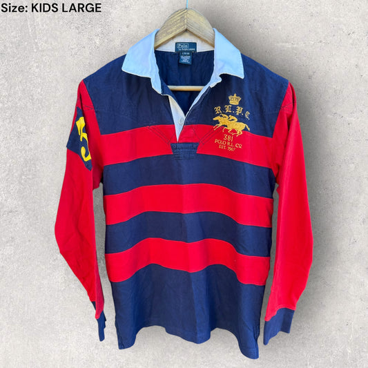 Ralph Lauren Polo Kids Red & Blue Jersey