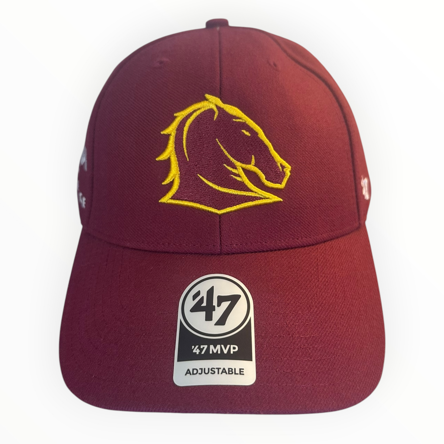 Brisbane Broncos 47 MVP Baseball Style NRL Hat Brand New