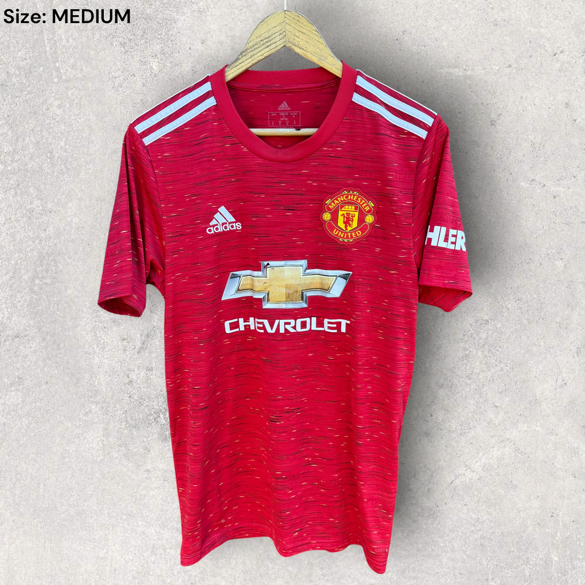 Manchester United 2020-2021 Adidas Home Red Football Jersey