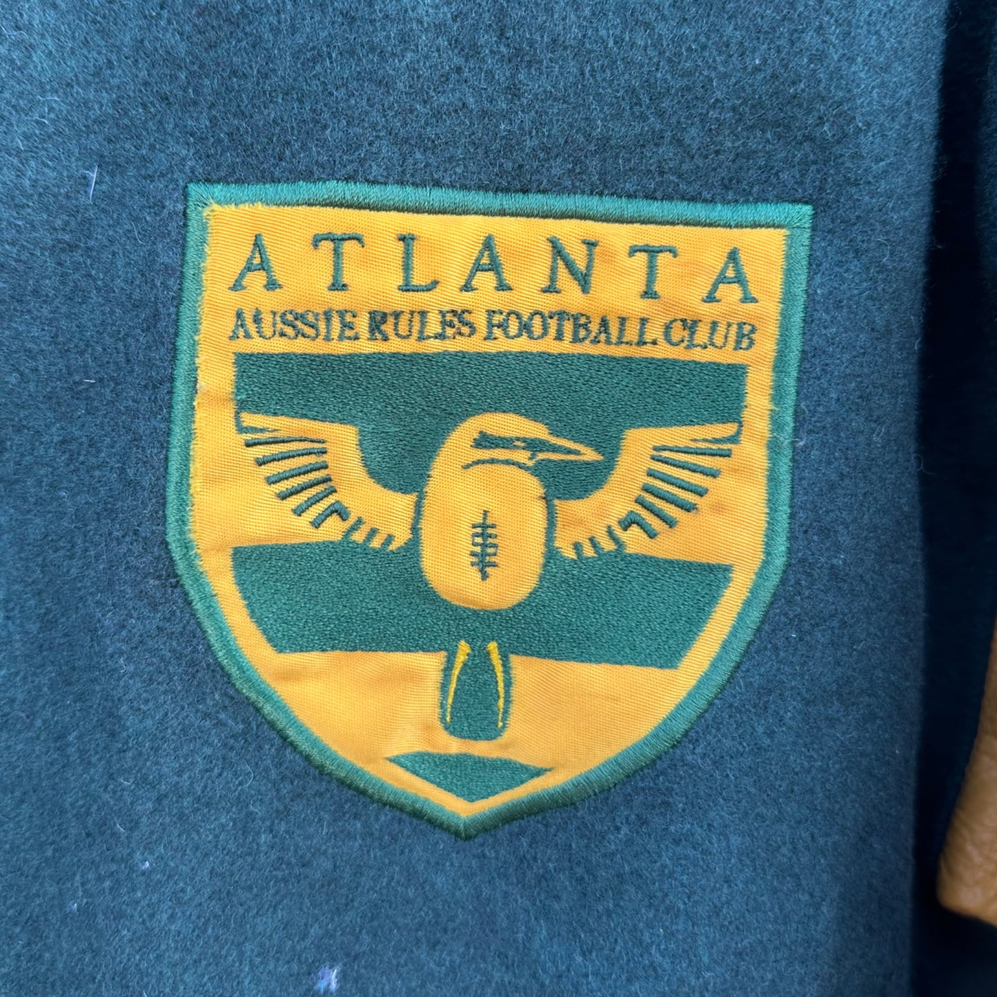 ATLANTA KOOKABURRAS AUSSIE RULES FOOTBALL CLUB VARSITY BOMBER JACKET