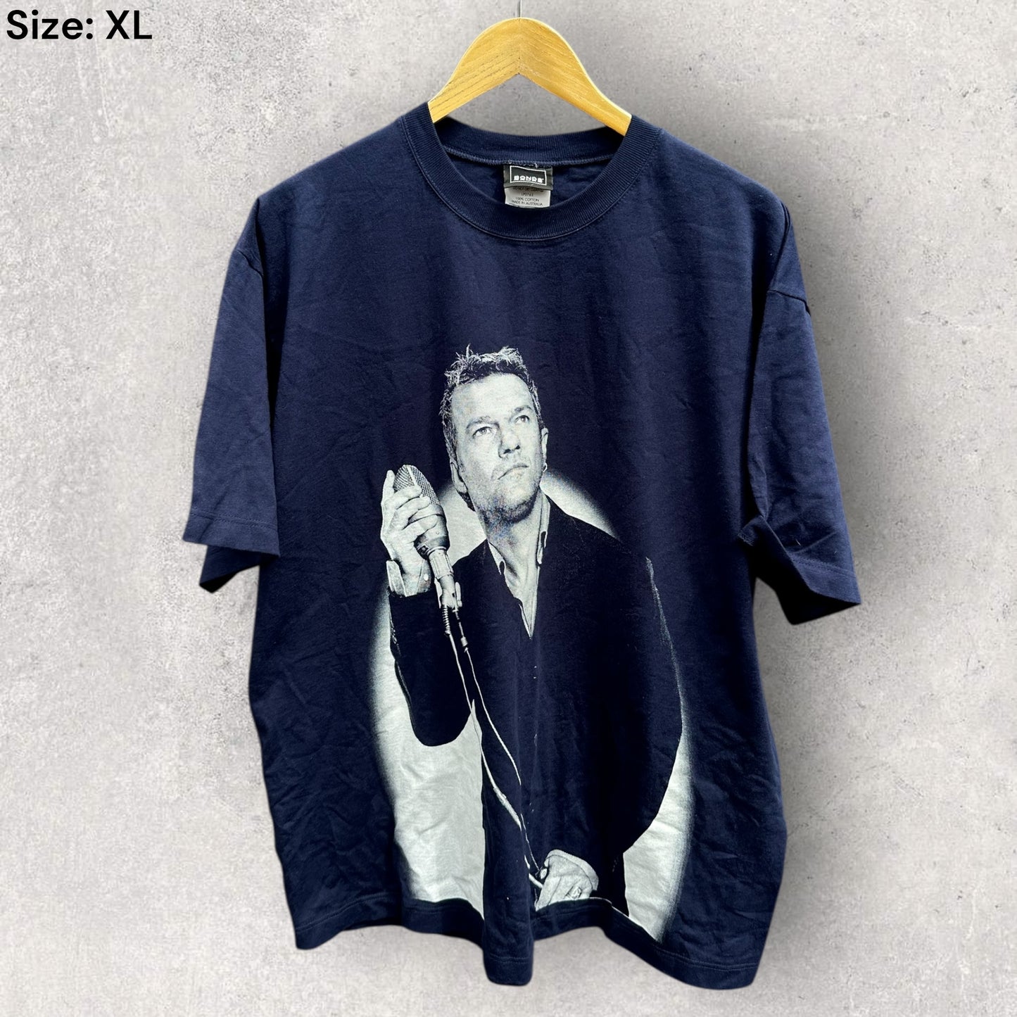 JIMMY BARNES 1991 SOUL DEEPER TOUR BONDS SHIRT
