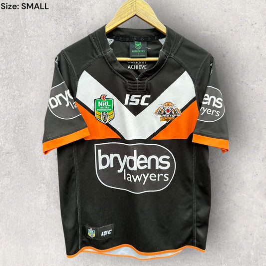 Wests Tigers 2016 ISC Home Rugby League Nrl Jersey