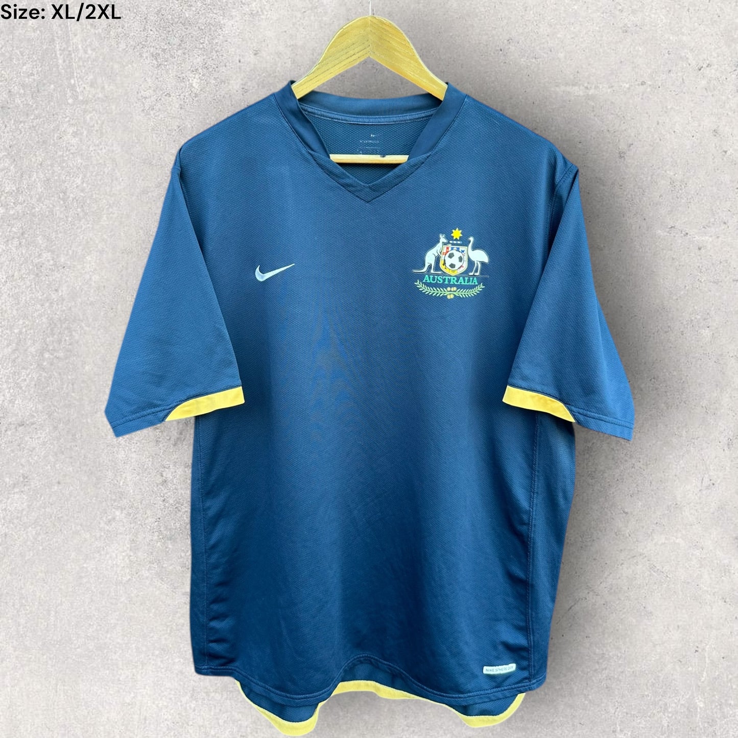 AUSTRALIAN SOCCEROOS 2006 NIKE AWAY FOOTBALL JERSEY