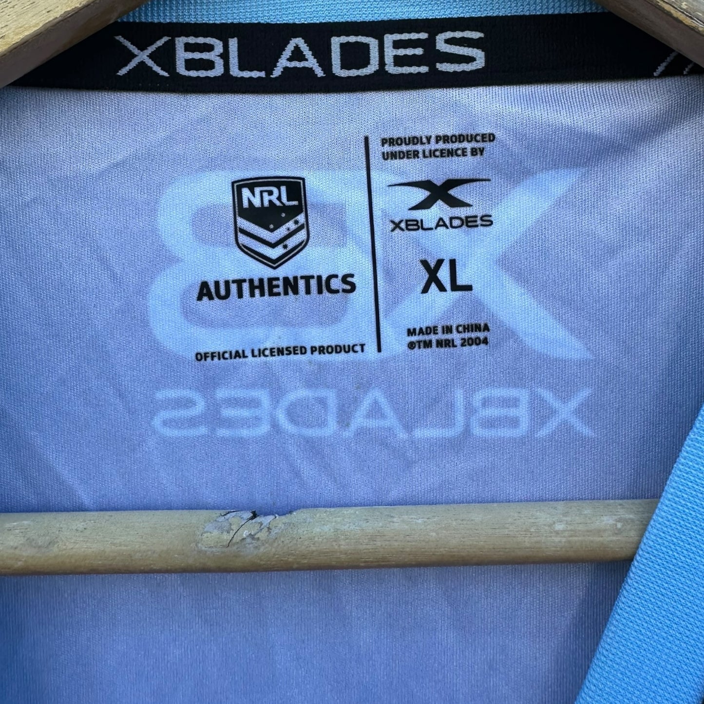 CRONULLA SHARKS X-BLADES TRAINING SHIRT