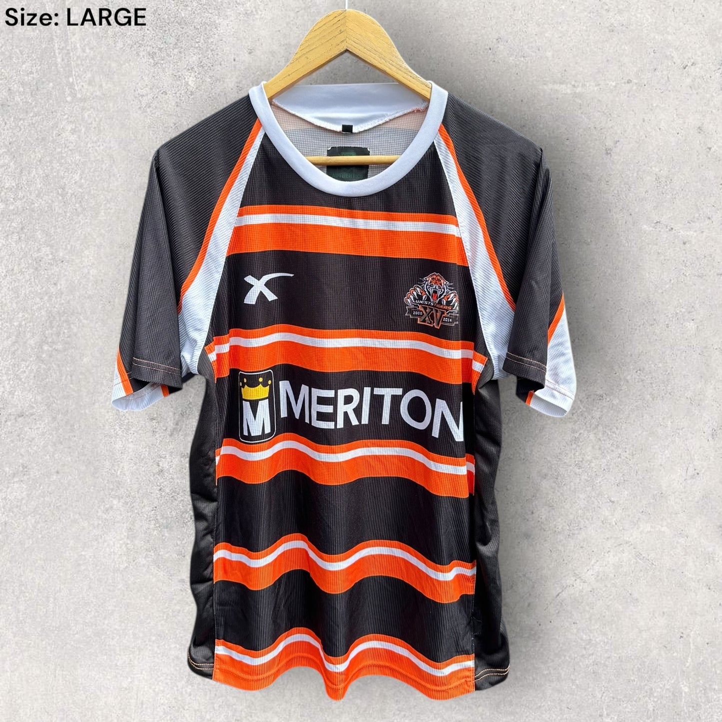 WESTS TIGERS 2014 XBLADES TRAINING SHIRT