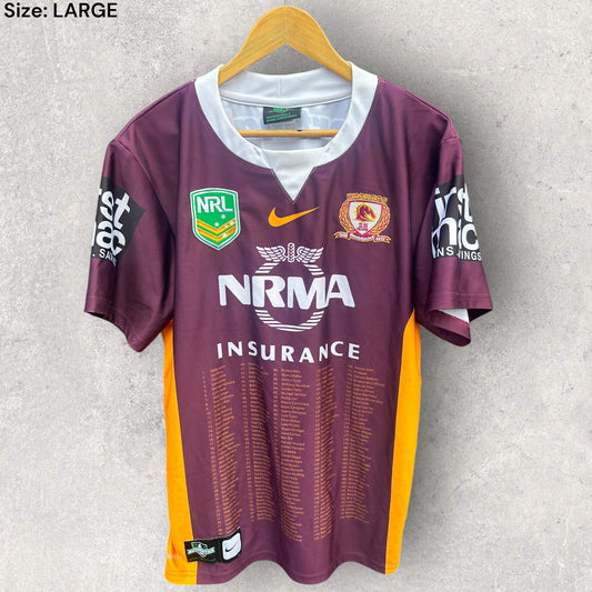 BRISBANE BRONCOS 2013 NIKE HERITAGE JERSEY