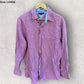 TOMMY HILFIGER RED LONG SLEEVE BUTTON UP SHIRT