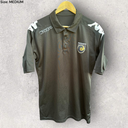 CENTRAL COAST MARINERS KAPPA BLACK SHORT SLEEVE POLO SHIRT
