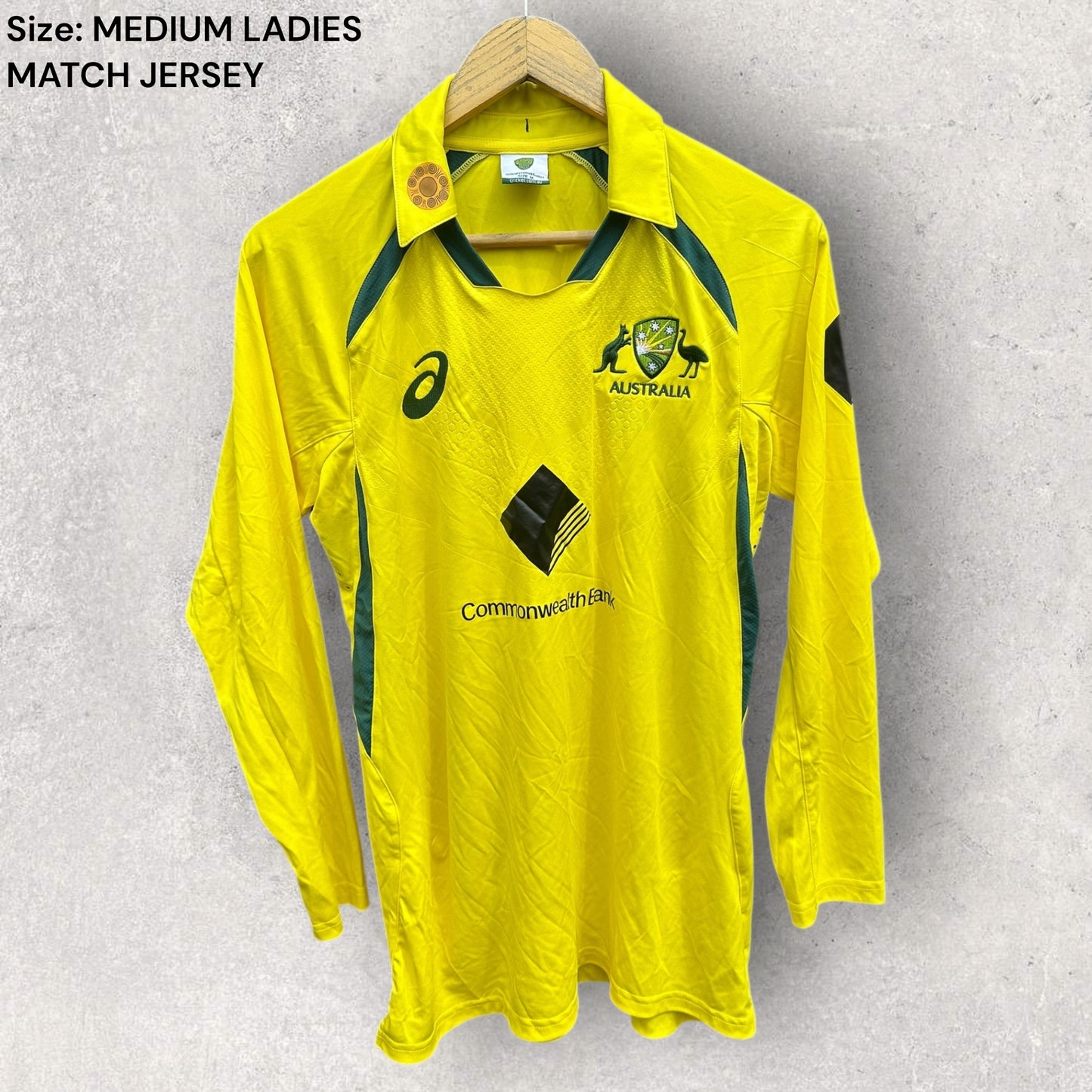 AMANDA JADE-WELLINGTON AUSTRALIA WOMENS CRICKET TEAM ODI MATCH WORN JERSEY