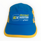 Gold Coast Marathon ASICS 5 Panel Blue & Yellow Hat