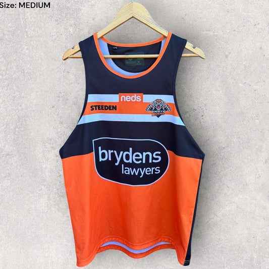 WESTS TIGERS STEEDAN TRAINING SINGLET