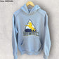 ACT BRUMBIES GREY PULLOVER HOODED JUMPER