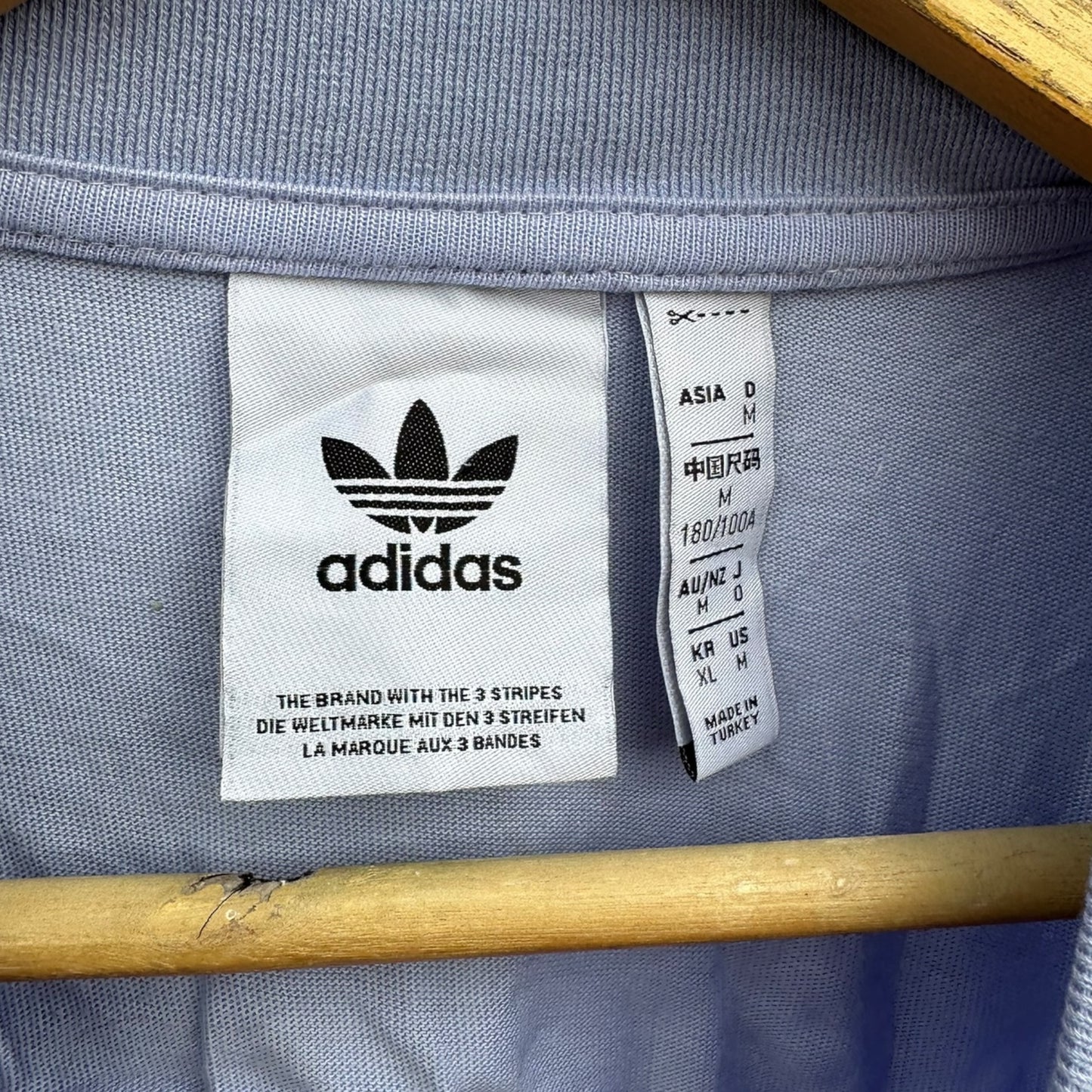 ADIDAS PURPLE MENS SHORT SLEEVE SHIRT