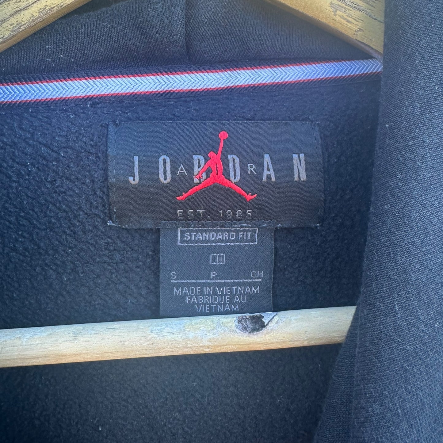 Paris Saint Germain PSG Nike x Air Jordan Pullover Black Jumper