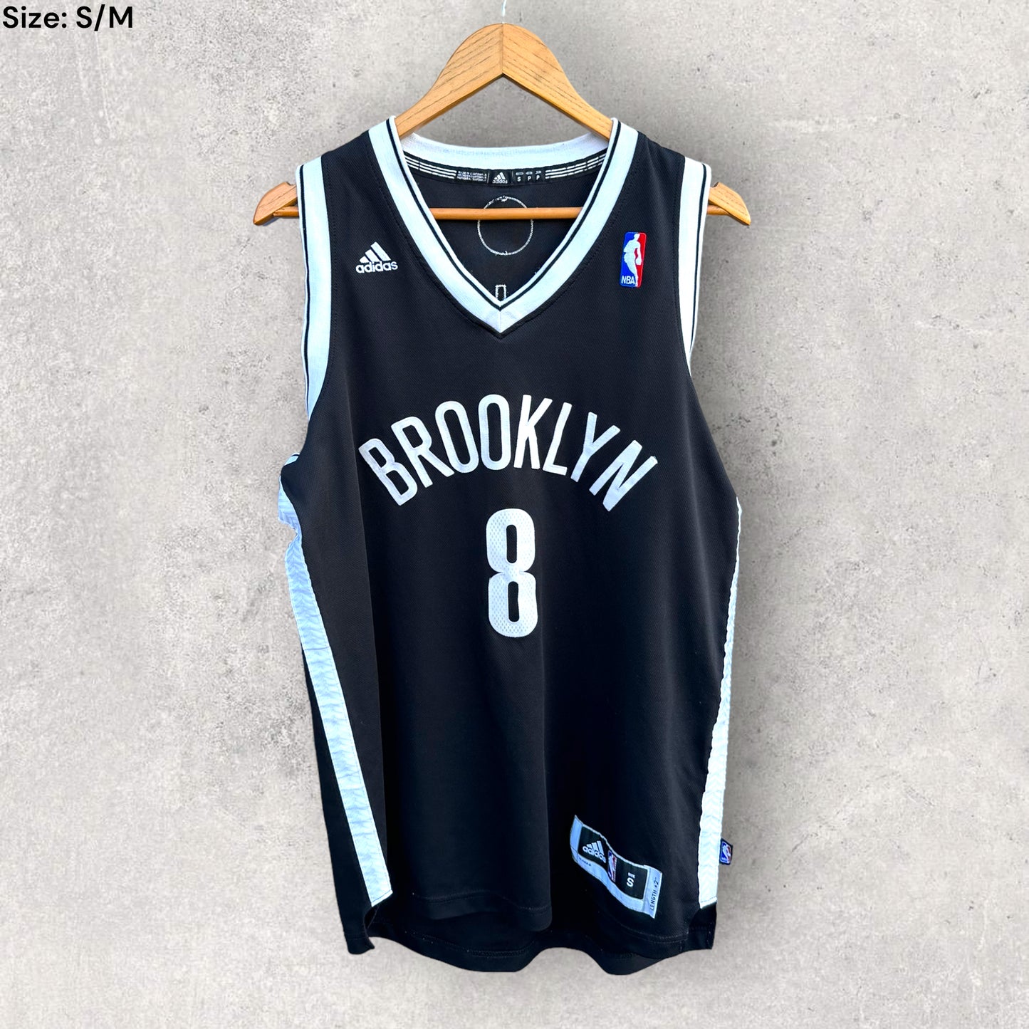 DERON WILLIAMS BROOKLYN NETS ADIDAS JERSEY