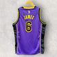 LEBRON JAMES LA LAKERS 2022 AWAY KIDS NIKE NBA JERSEY