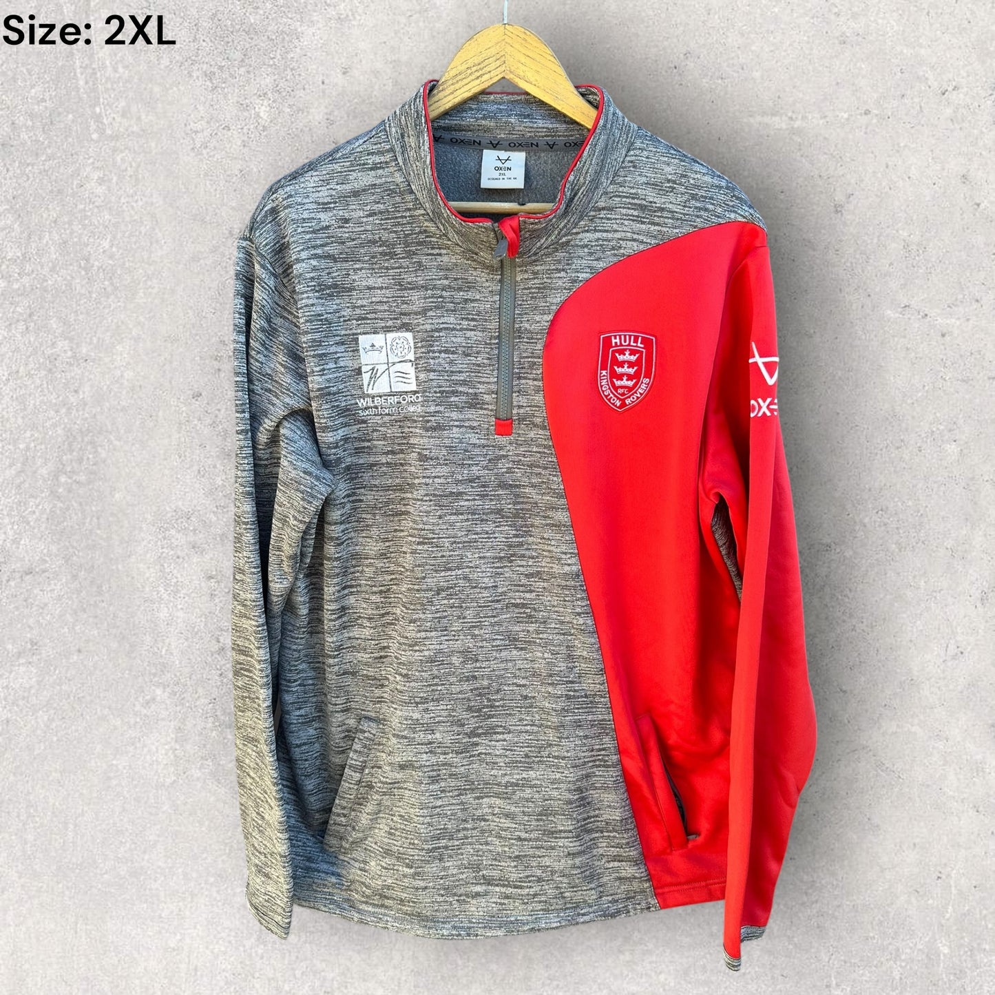 Hull KR Oxen Chest Zip Long Sleeve Jacket