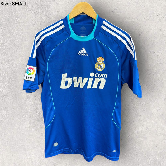 REAL MADRID 2008-2009 ADIDAS AWAY FOOTBALL JERSEY