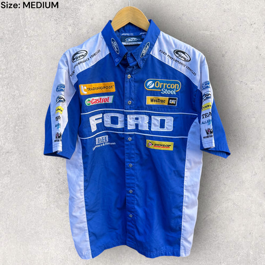 FORD PERFORMANCE RACING BLUE SHORT SLEEVE SHIRT