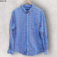 TOMMY HILFIGER LONG SLEEVE WHITE BUTTON UP CHECKERED SHIRT