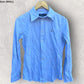 RALPH LAUREN POLO BLUE MENS BUTTON UP LONG SLEEVE DRESS SHIRT